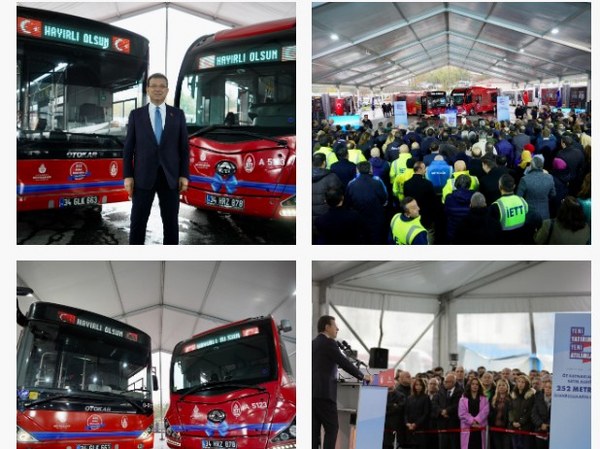METROBÜS HATTINA 252 YENİ VE KONFORLU OTOBÜS DAHİL EDİLDİ