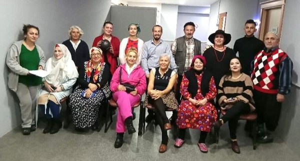 Alanya da Emekliler maaşı ile tiyatro yaptı