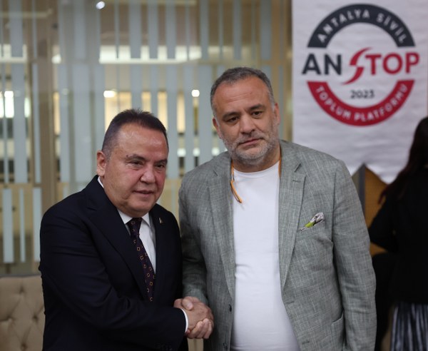 Başkan Böcek ANSTOP Platformu ile buluştu
