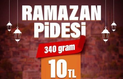 İSTANBUL HALK EKMEK’TE RAMAZAN PİDESİ 10 TL