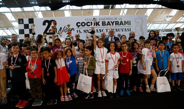 23 Nisan Satranç Turnuvası sona erdi