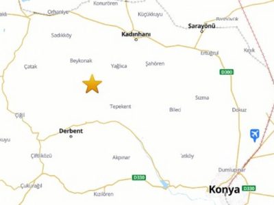 Konya Ilgın’da 4.3 Büyüklüğünde Deprem