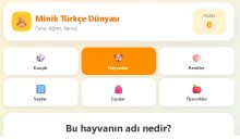 Miniklerin Türkçe Dünyası ile Çocuklar Oynayarak Türkçe Öğreniyor