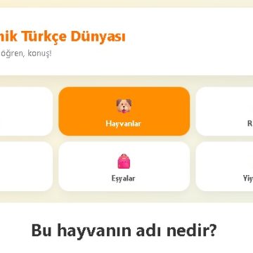 Miniklerin Türkçe Dünyası ile Çocuklar Oynayarak Türkçe Öğreniyor