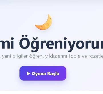 Çocuklar İçin Yeni Eğitim Oyunu: İslamı Öğreniyorum