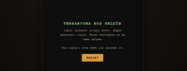 Terraryum — Yılan Oyunu